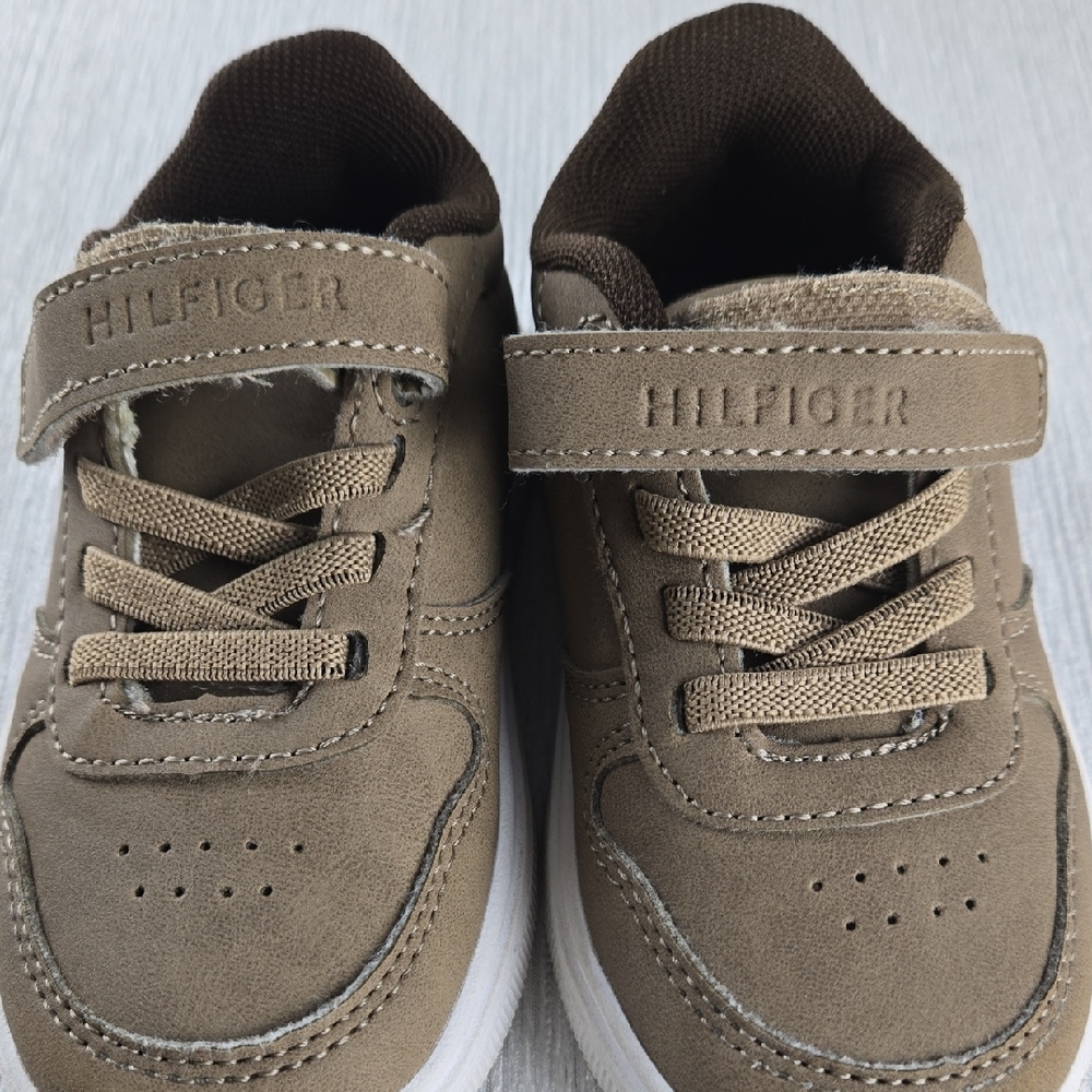 Tommy Hilfiger Brown‎ Sneakers Casual Suede Design - Picture 5 of 11